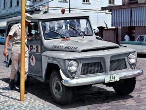 Willys Rural Wagon Policia Militar 1960 года